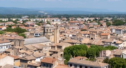 View of the hill city, Cavaillon
