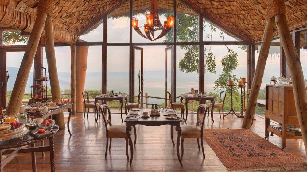 andBeyond Ngorongoro Crater Lodge