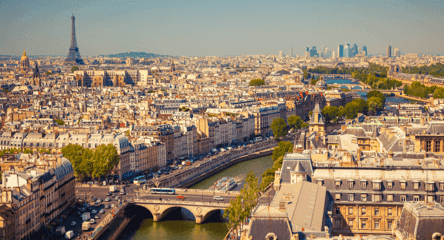 View from the Notre Dame cathedral
