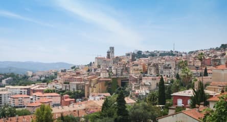 Historic buildings in the centre of Grasse