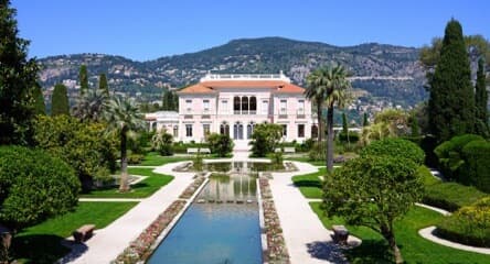 The landmark Villa and Jardins Ephrussi de Rothschild