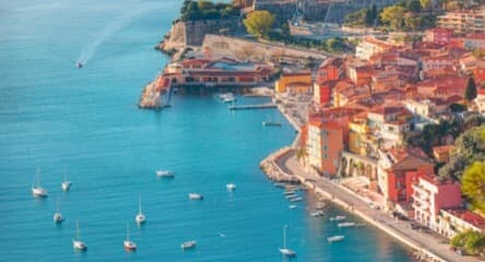 Marina Saint Jean Cap Ferrat harbor