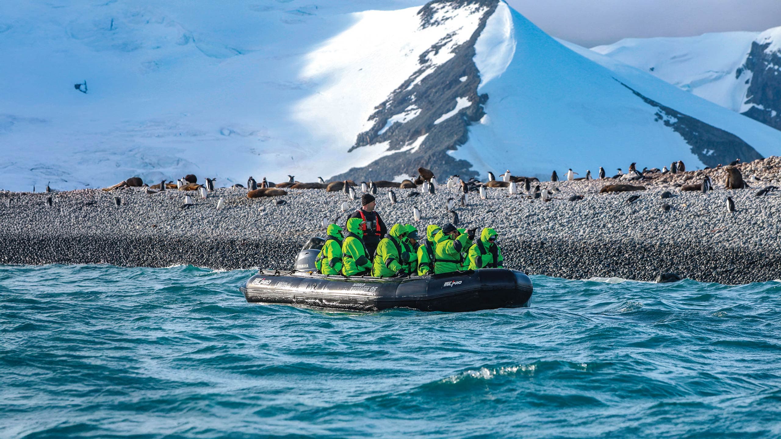 A Yacht-Style Expedition at the Edge of the World