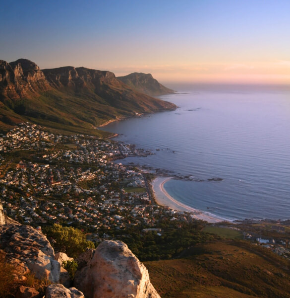 Camps Bay and Twelve -Opostles, South Africa